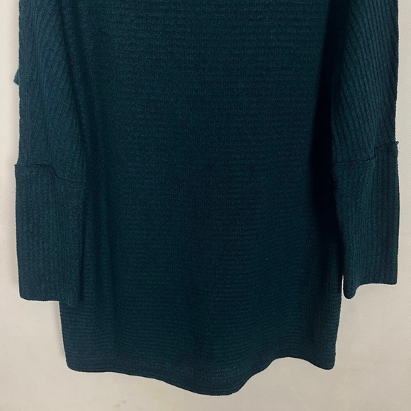 We The Free Kitty Blue Pullover Thermal Size Small Long Length Oversized - Picture 5 of 8